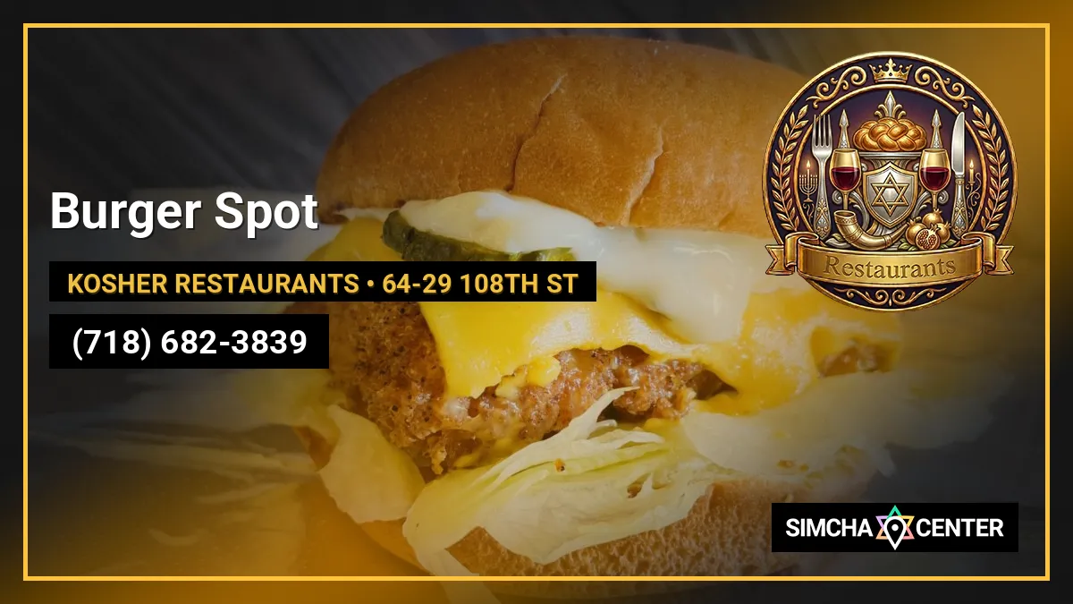 Burger Spot — Kosher Restaurants