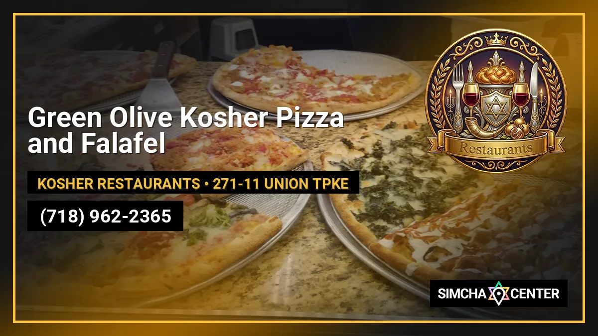 Green Olive Kosher Pizza and Falafel — Kosher Restaurants