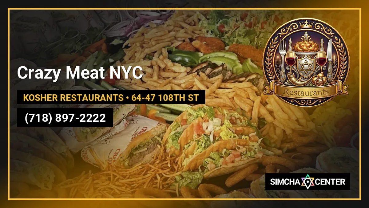 Crazy Meat NYC — Kosher Restaurants