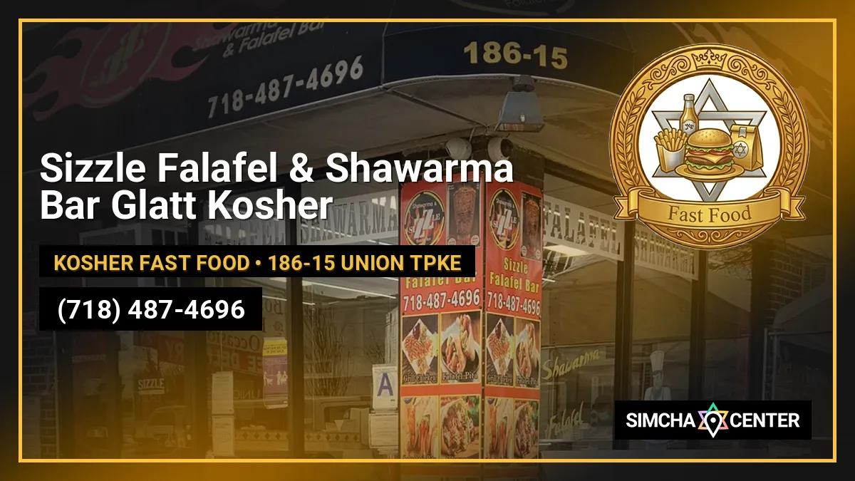 Sizzle Falafel & Shawarma Bar Glatt Kosher — Kosher Fast Food