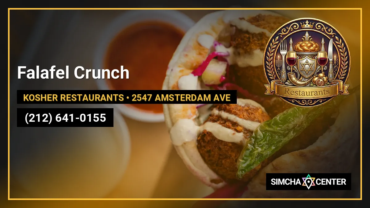 Falafel Crunch — Kosher Restaurants