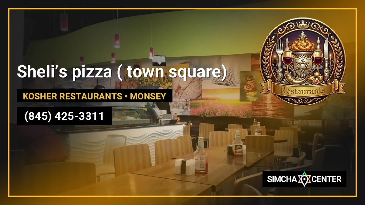 Sheli’s pizza ( town square) — Kosher Restaurants