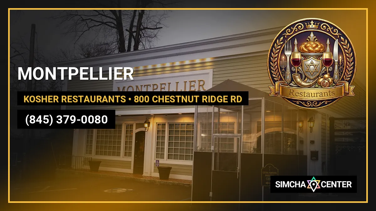 MONTPELLIER — Kosher Restaurants