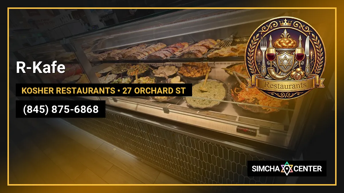R-Kafe — Kosher Restaurants