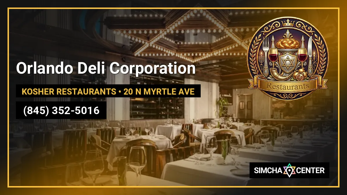 Orlando Deli Corporation — Kosher Restaurants