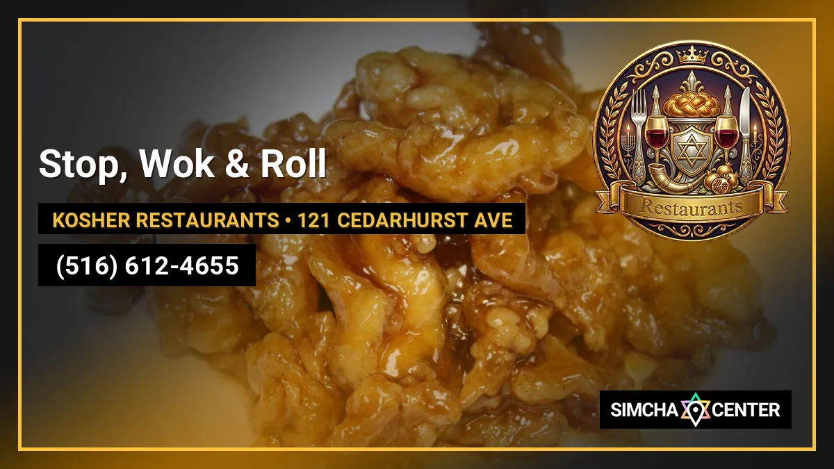 Stop, Wok & Roll — Kosher Restaurants