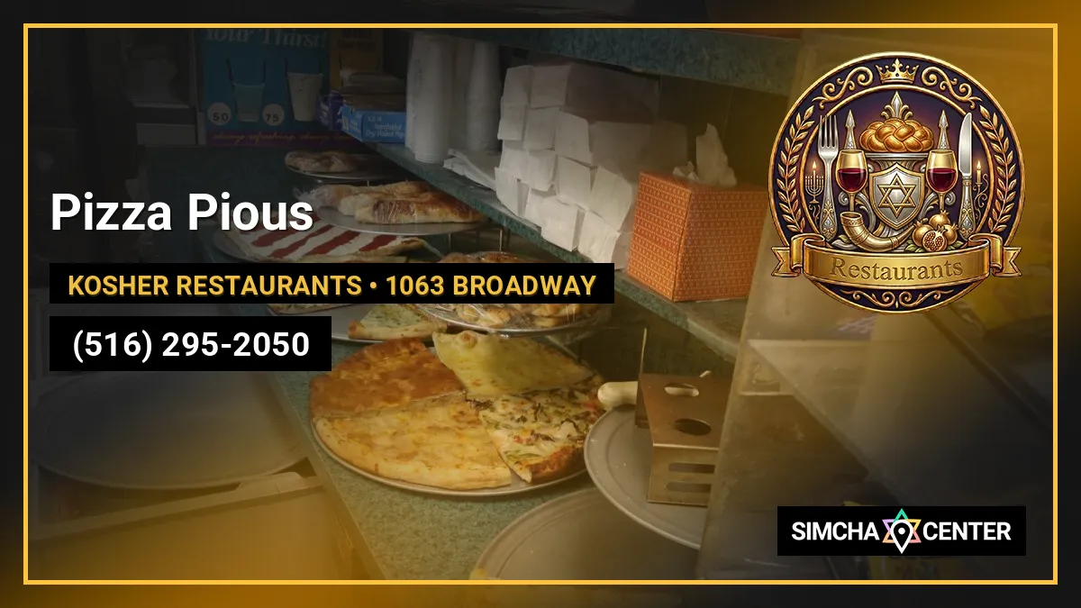 Pizza Pious — Kosher Restaurants