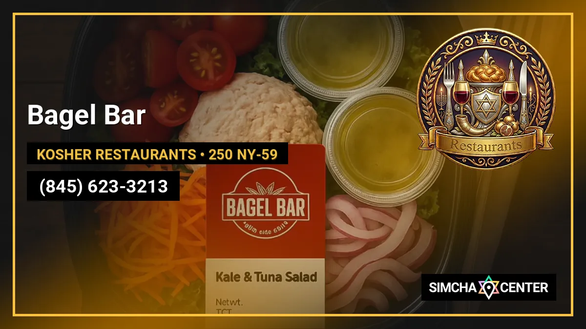 Bagel Bar — Kosher Restaurants