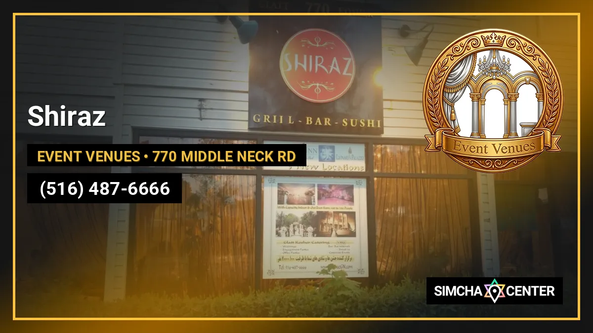Shiraz — Event Venues