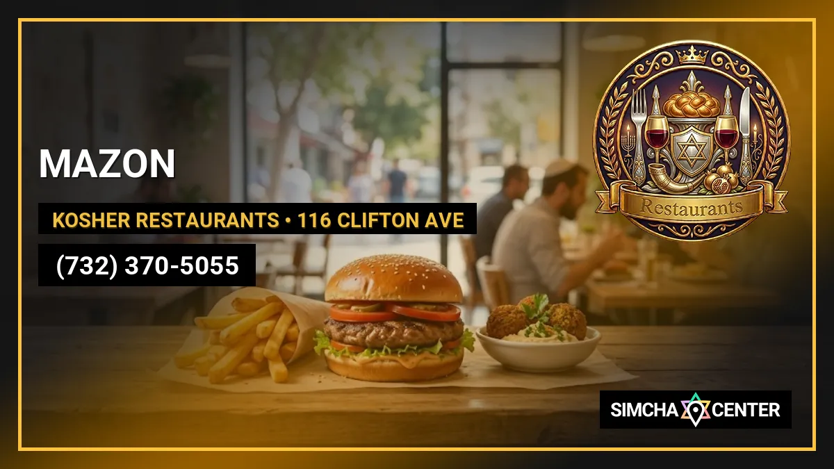 MAZON — Kosher Restaurants