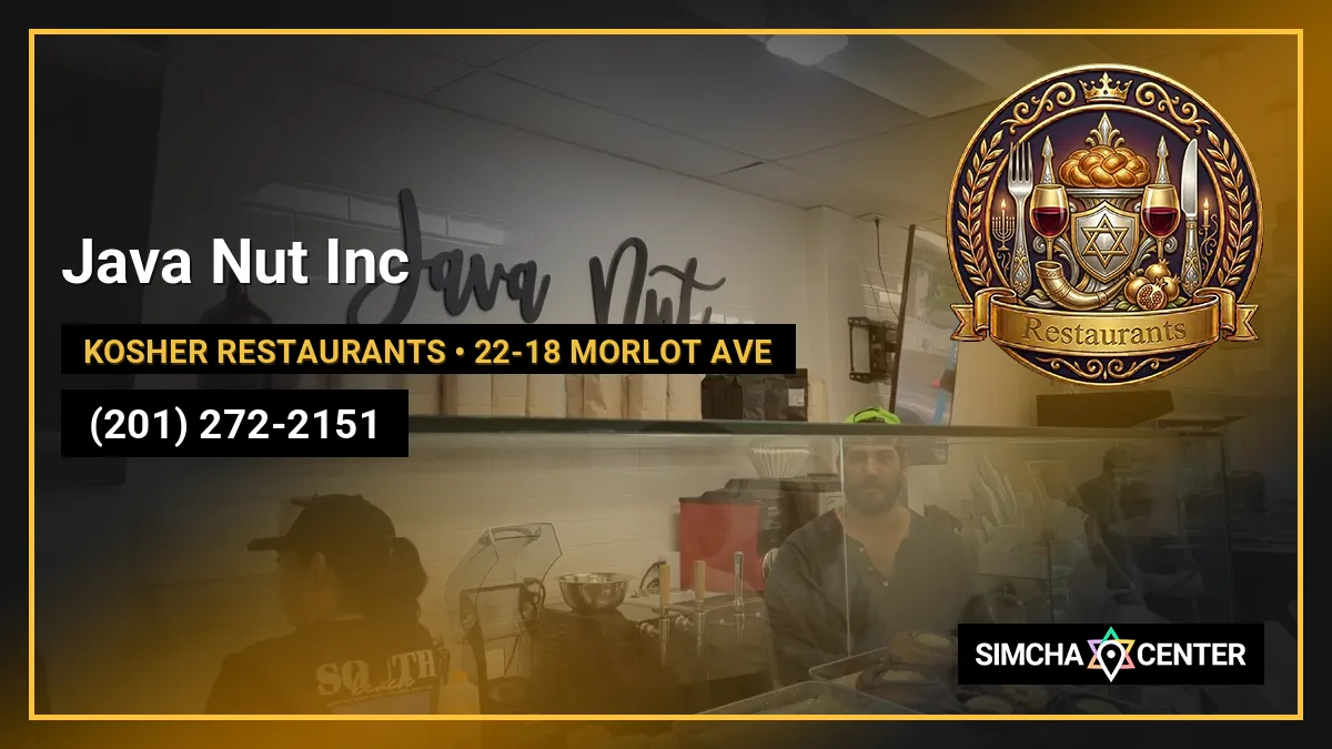 Java Nut Inc — Kosher Restaurants