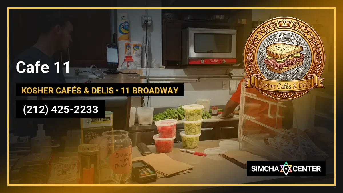 Cafe 11 — Kosher Cafés & Delis