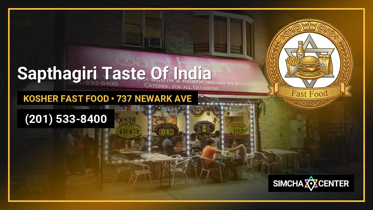 Sapthagiri Taste Of India — Kosher Fast Food