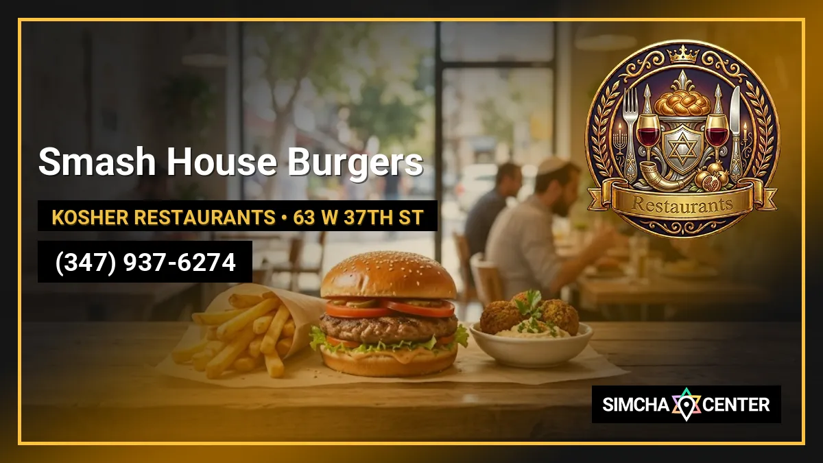 Smash House Burgers — Kosher Restaurants