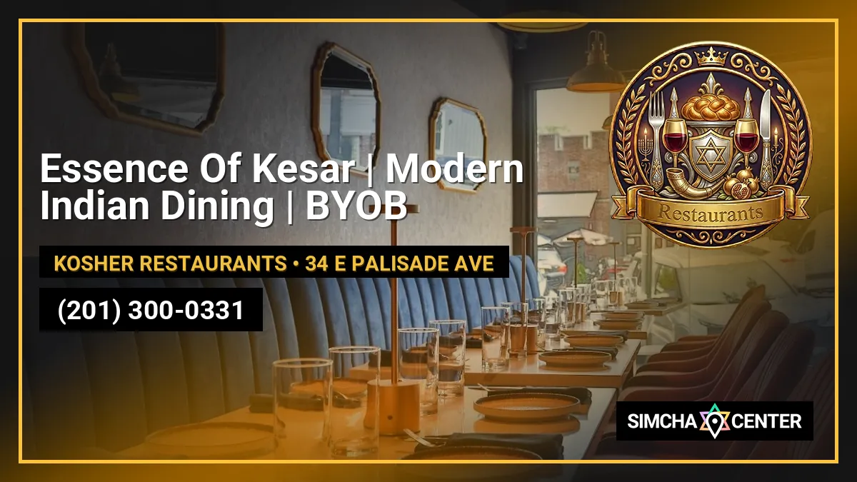 Essence Of Kesar | Modern Indian Dining | BYOB — Kosher Restaurants