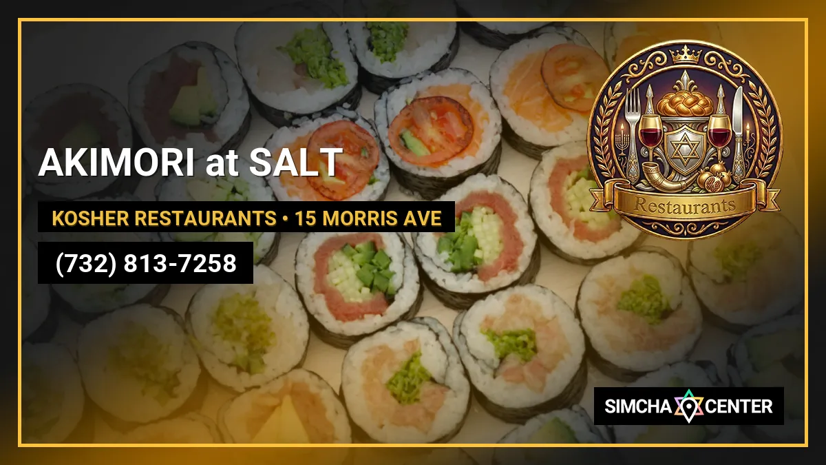 AKIMORI at SALT — Kosher Restaurants