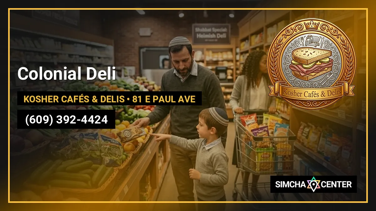 Colonial Deli — Kosher Cafés & Delis