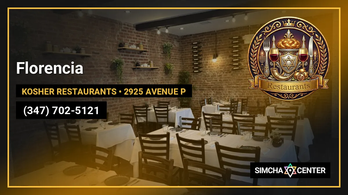 Florencia — Kosher Restaurants