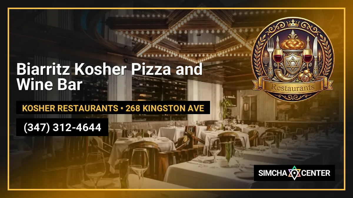 Biarritz Kosher Pizza and Wine Bar — Kosher Restaurants