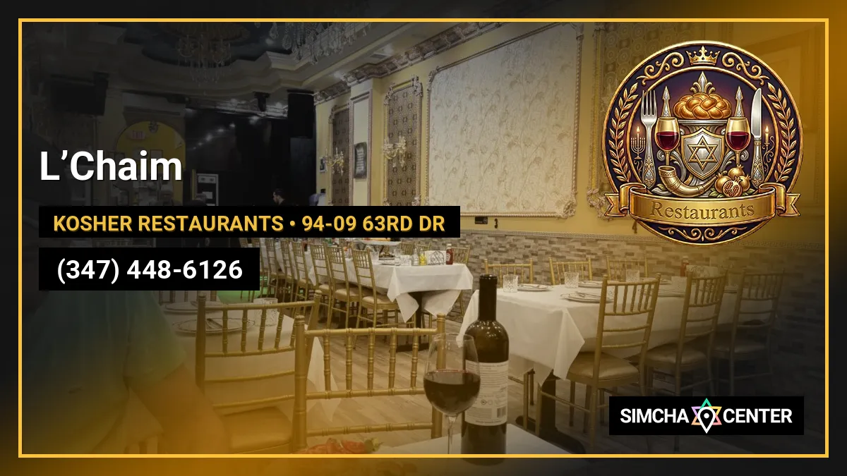 L’Chaim — Kosher Restaurants