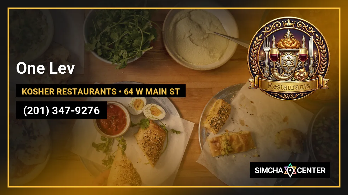 One Lev — Kosher Restaurants