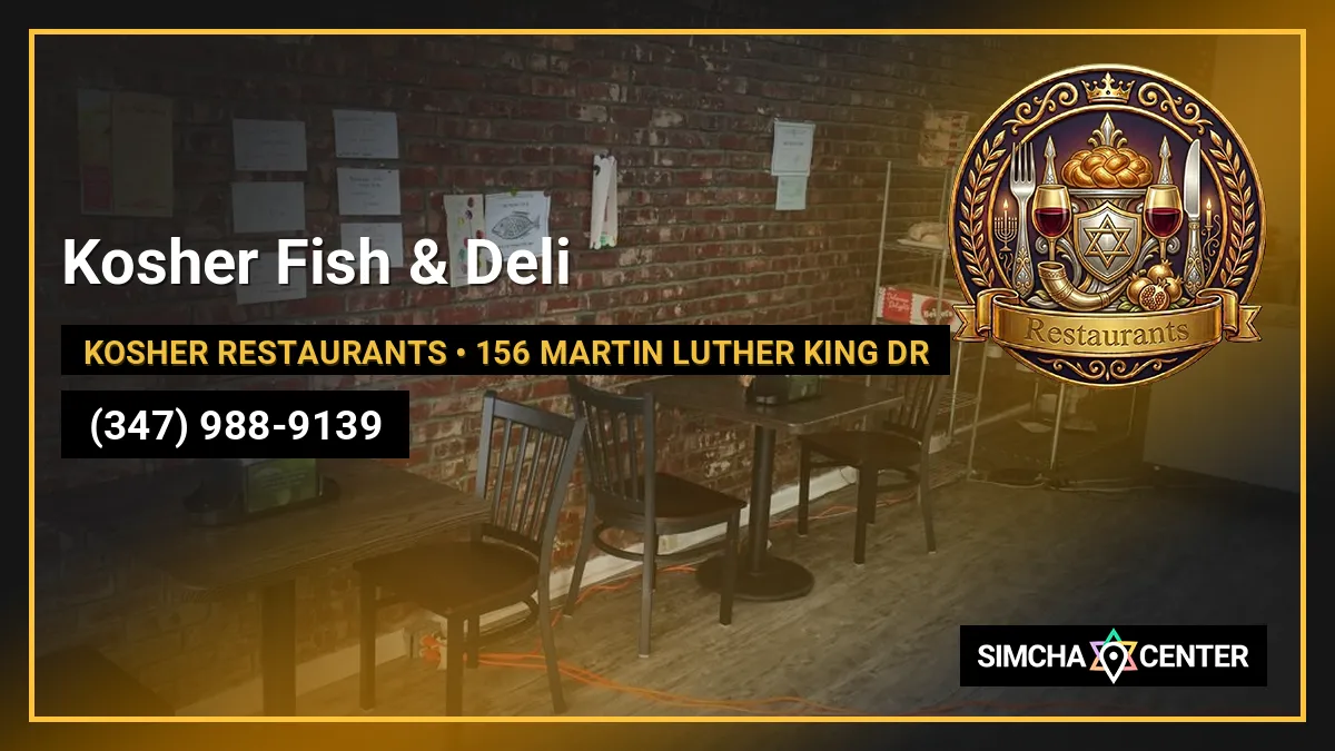 Kosher Fish & Deli — Kosher Restaurants