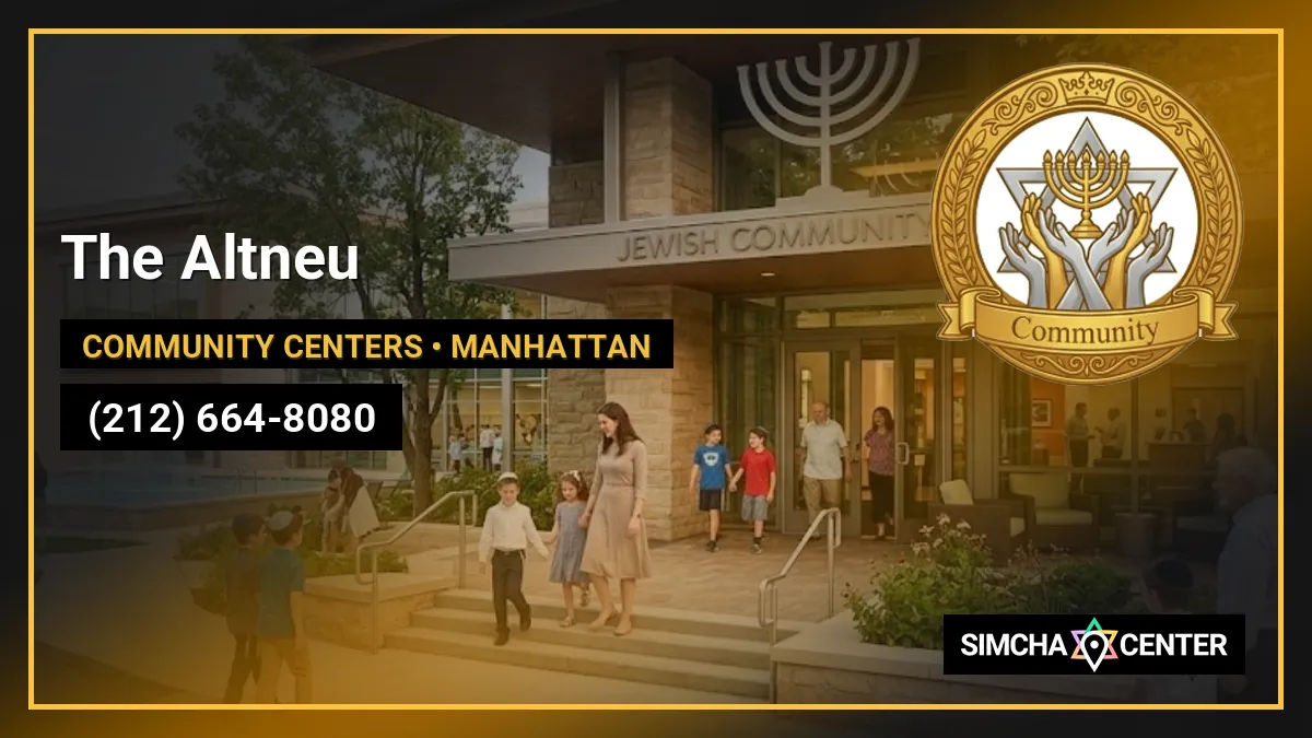 The Altneu — Community Centers