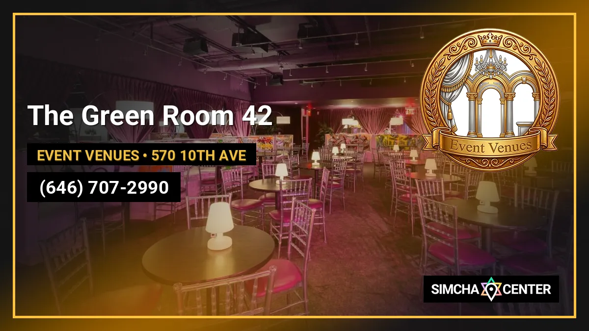 The Green Room 42 — Event Venues