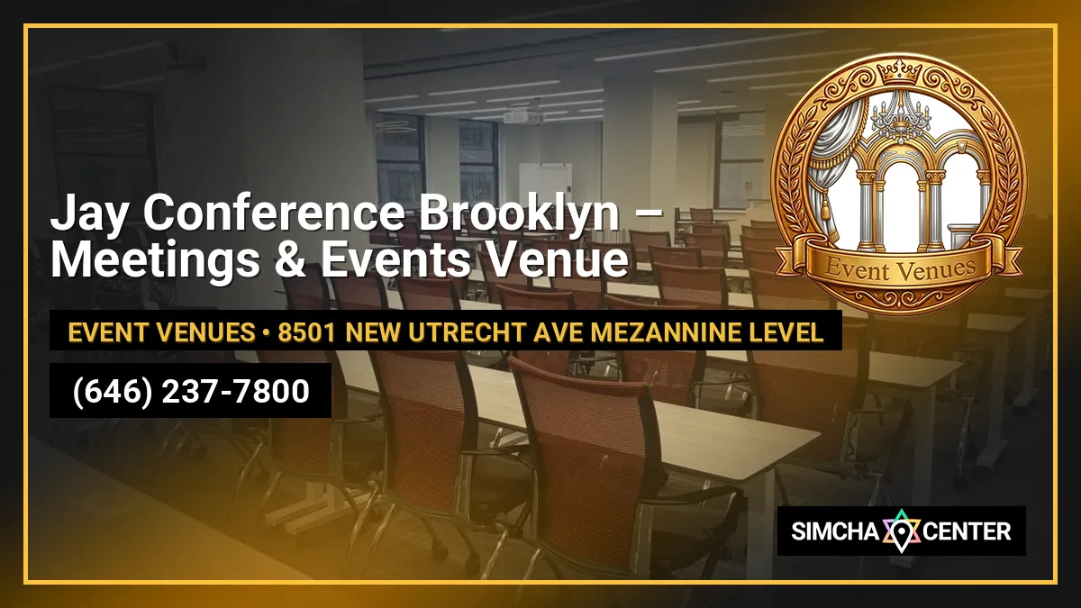 Jay Conference Brooklyn – Meetings & Events Venue — Event Venues