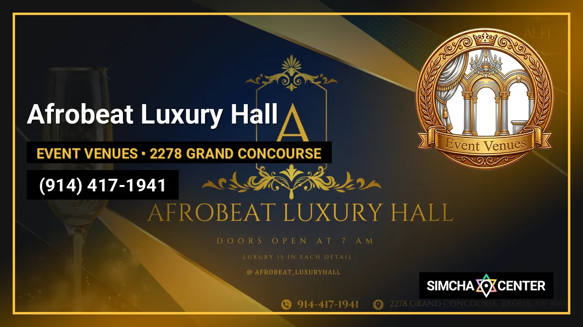 Afrobeat Luxury Hall — Event Venues