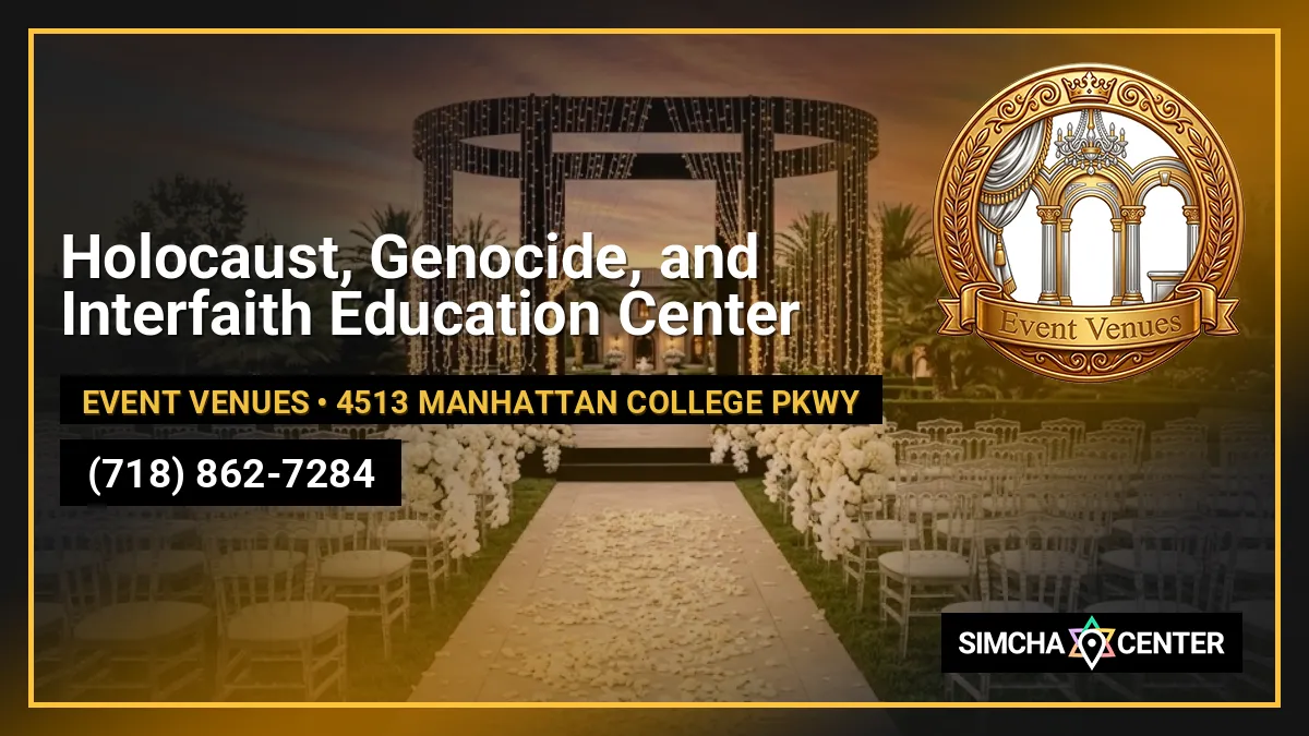 Holocaust, Genocide, and Interfaith Education Center — Event Venues