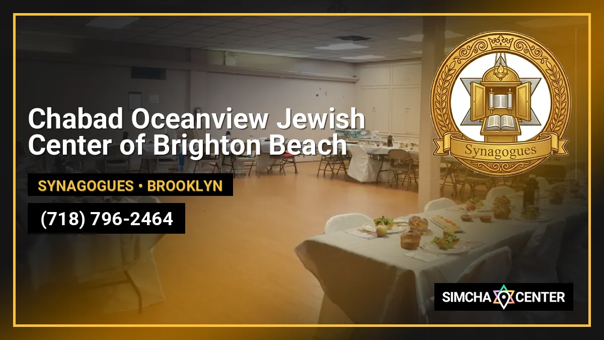Chabad Oceanview Jewish Center of Brighton Beach — Synagogues