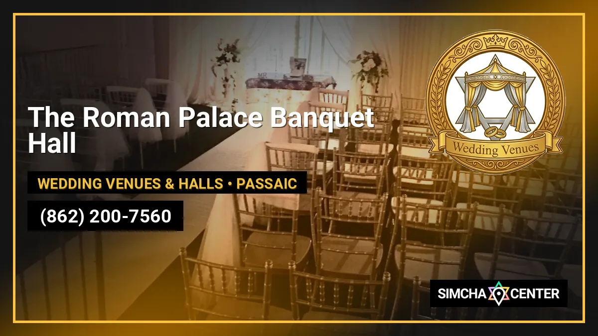 The Roman Palace Banquet Hall — Wedding Venues & Halls