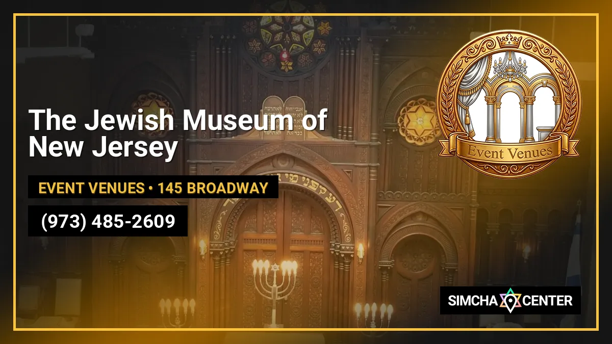 The Jewish Museum of New Jersey — Event Venues