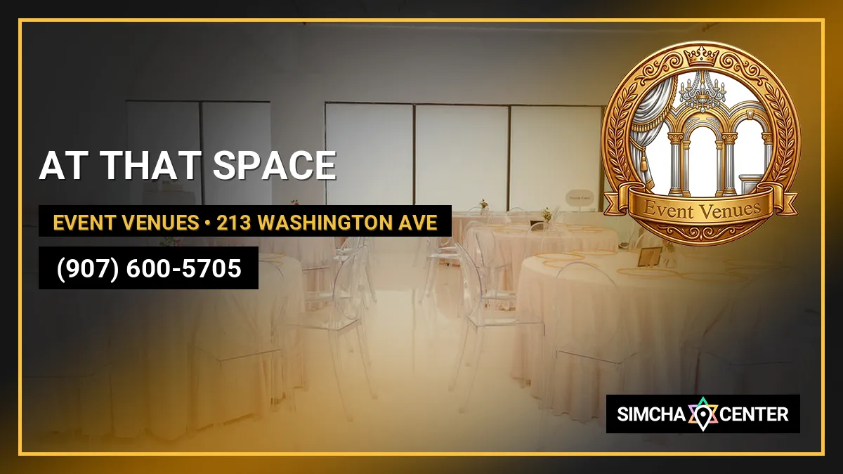 AT THAT SPACE — Event Venues