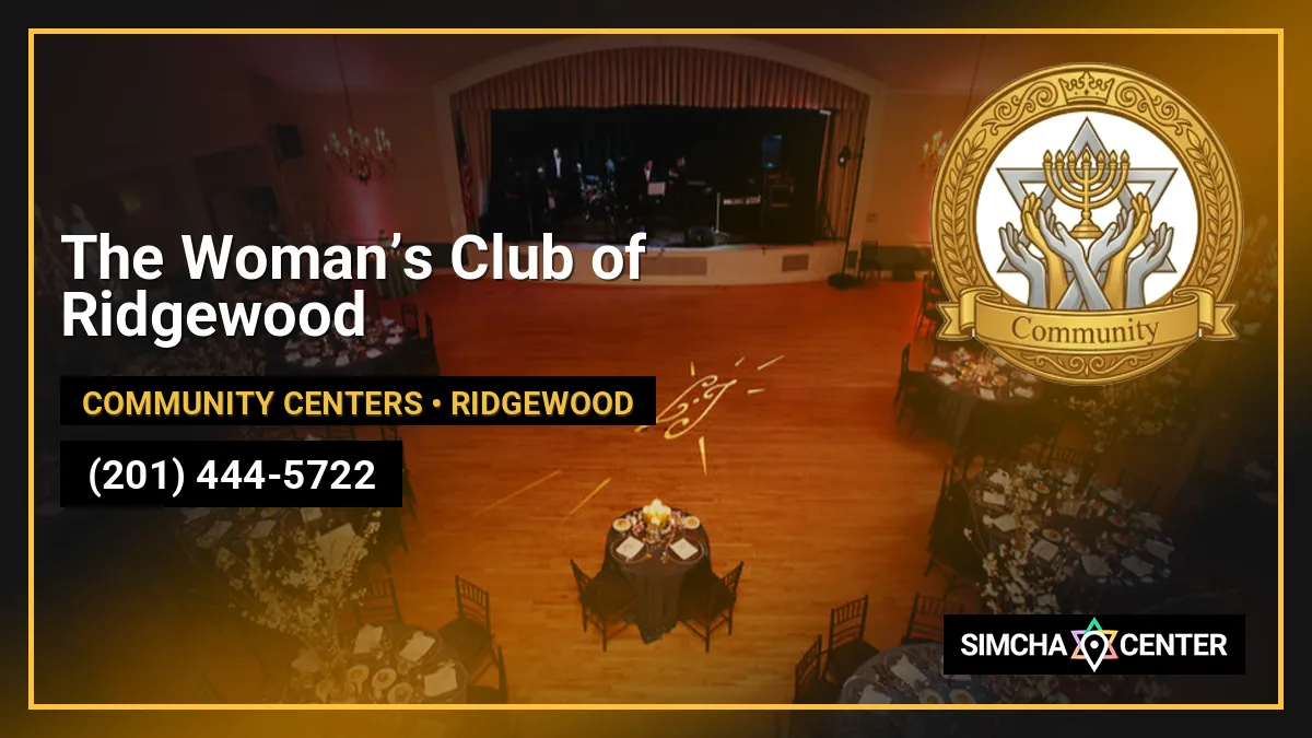 The Woman’s Club of Ridgewood — Community Centers