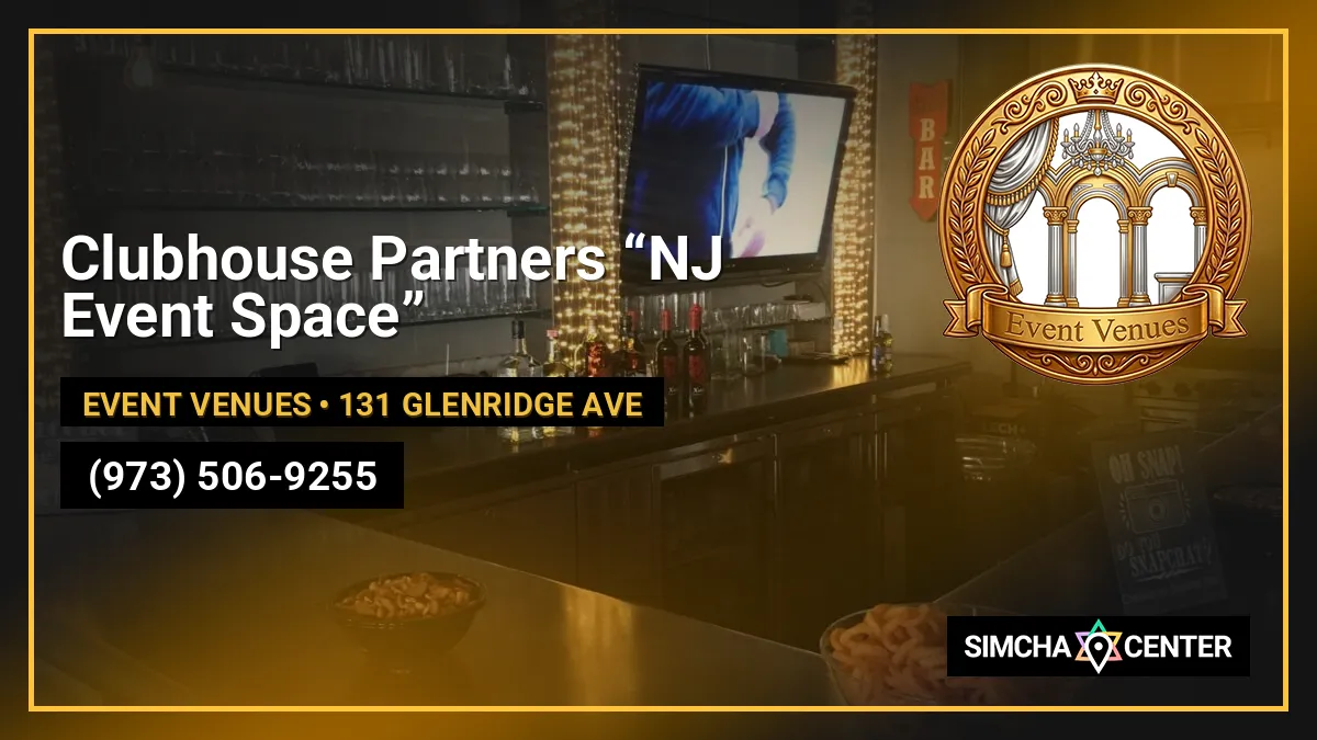 Clubhouse Partners “NJ Event Space” — Event Venues