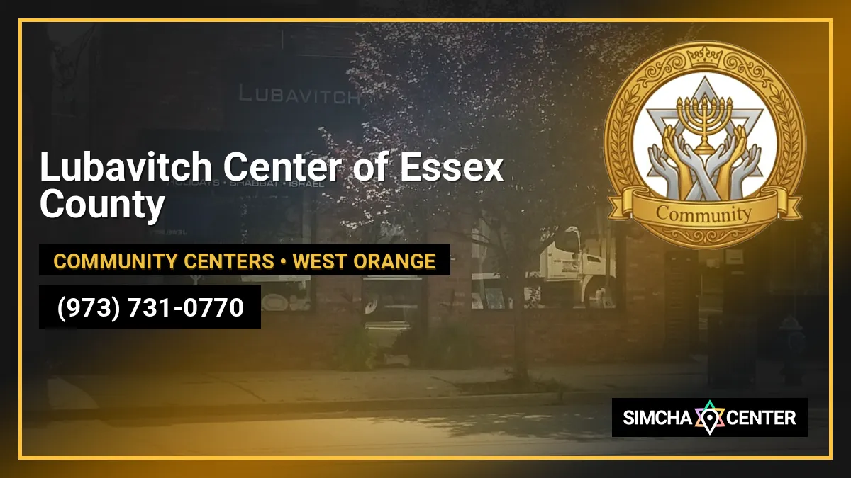 Lubavitch Center of Essex County — Community Centers