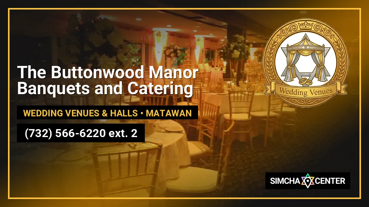 The Buttonwood Manor Banquets and Catering — Wedding Venues & Halls