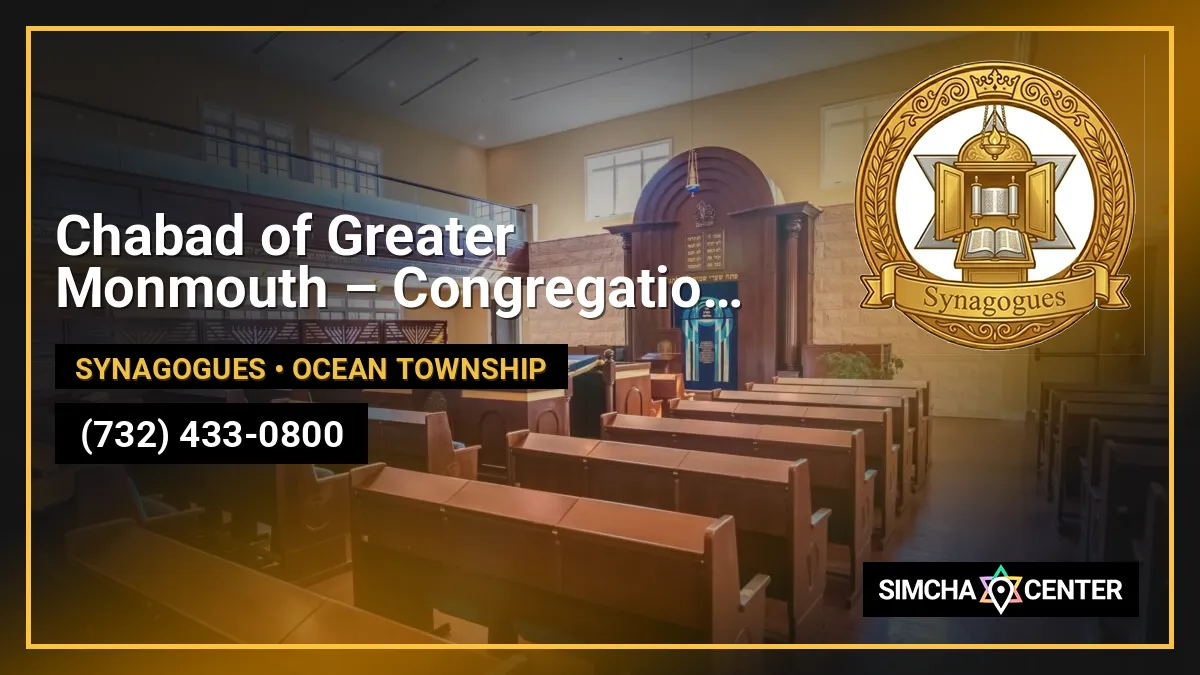 Chabad of Greater Monmouth – Congregation Sons of Israel — Synagogues