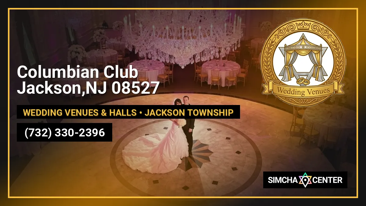 Columbian Club Jackson,NJ 08527 — Wedding Venues & Halls