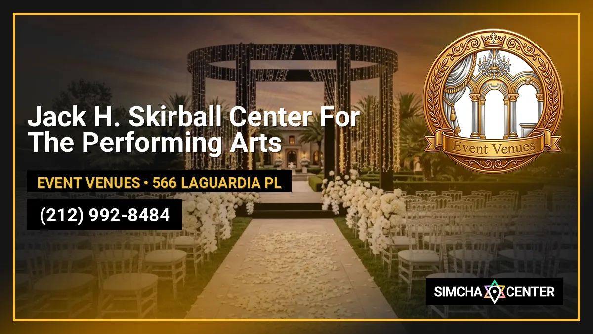 Jack H. Skirball Center For The Performing Arts — Event Venues