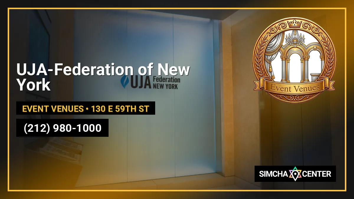 UJA-Federation of New York — Event Venues