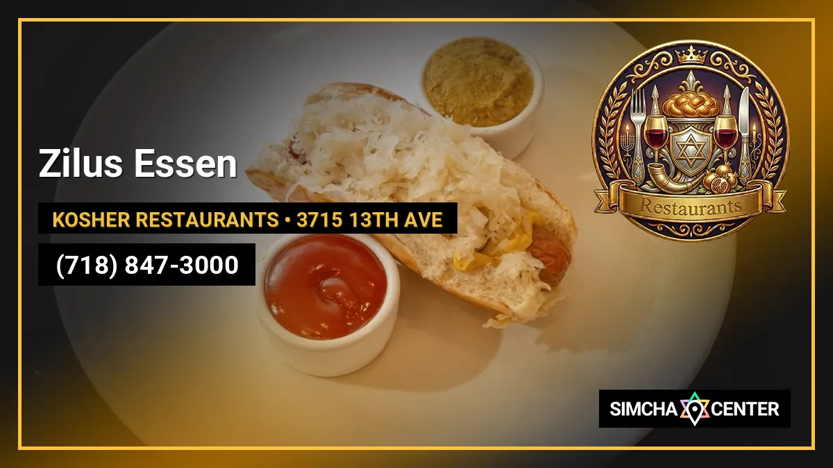 Zilus Essen — Kosher Restaurants