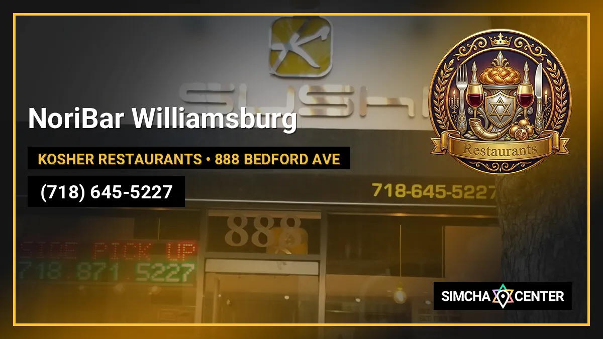 NoriBar Williamsburg — Kosher Restaurants