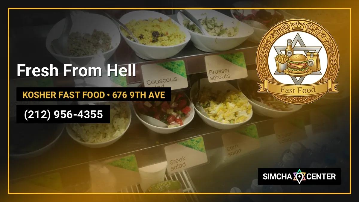 Fresh From Hell — Kosher Fast Food