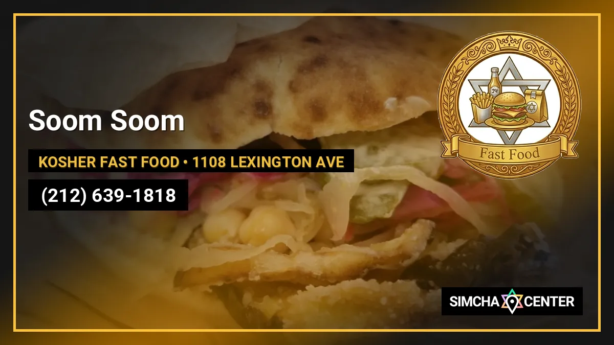 Soom Soom — Kosher Fast Food