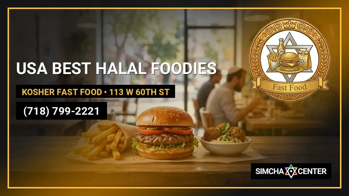 USA BEST HALAL FOODIES — Kosher Fast Food
