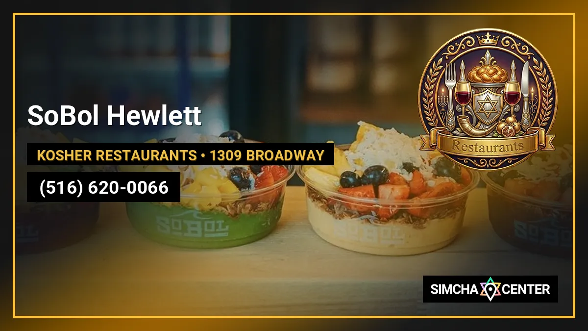 SoBol Hewlett — Kosher Restaurants