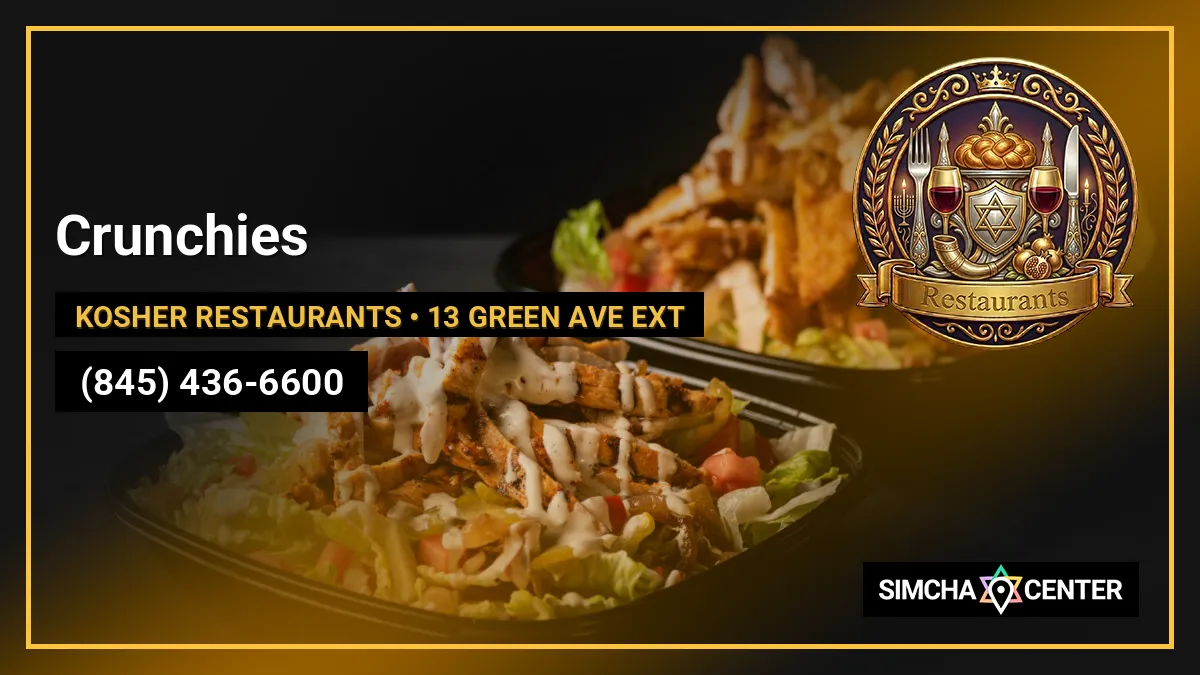 Crunchies — Kosher Restaurants